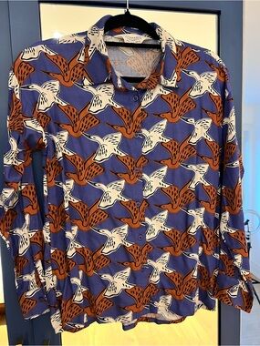 Compania Fantastica Bird Shirt  size small